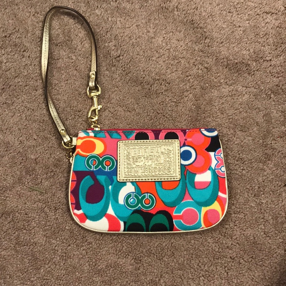 Coach wallet wristlet